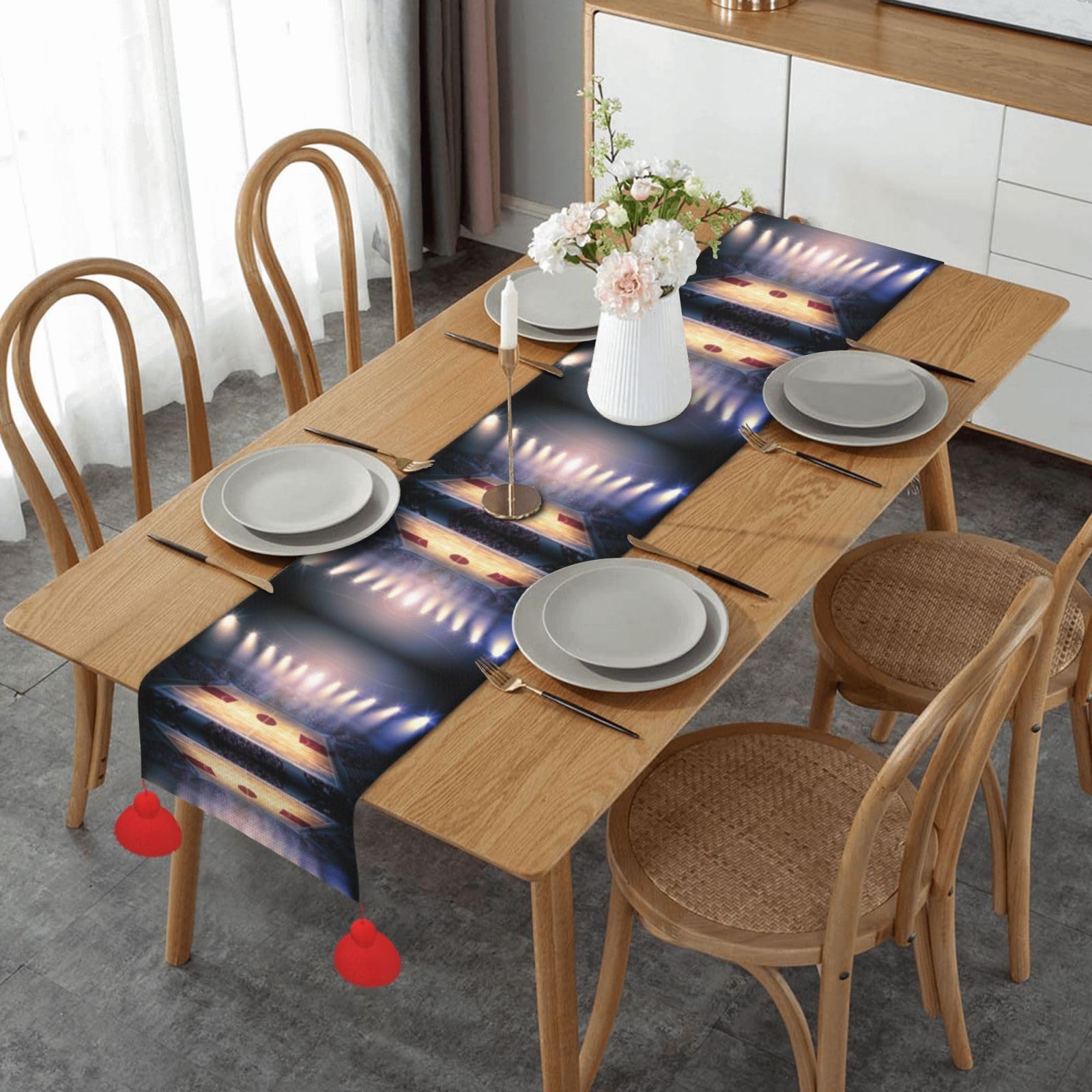 Chemin de table de Noël pour transformer votre décoration de table