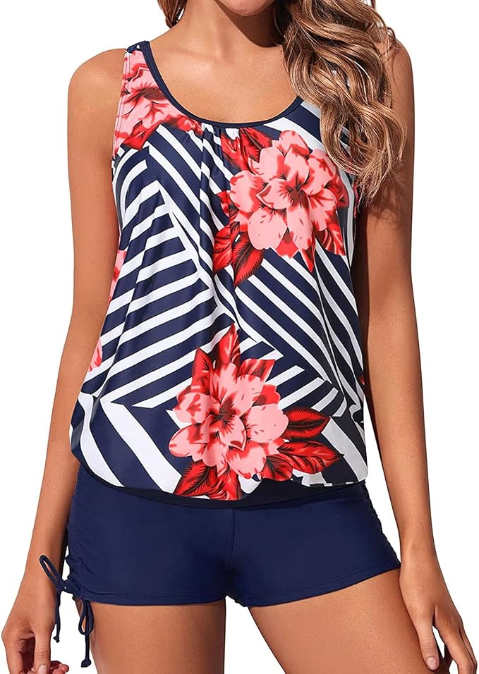 Yvonne™ | Elegant two-piece tankini set