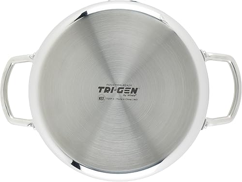 Vista 18 de Winware cacerolas de acero inoxidable, Plateado