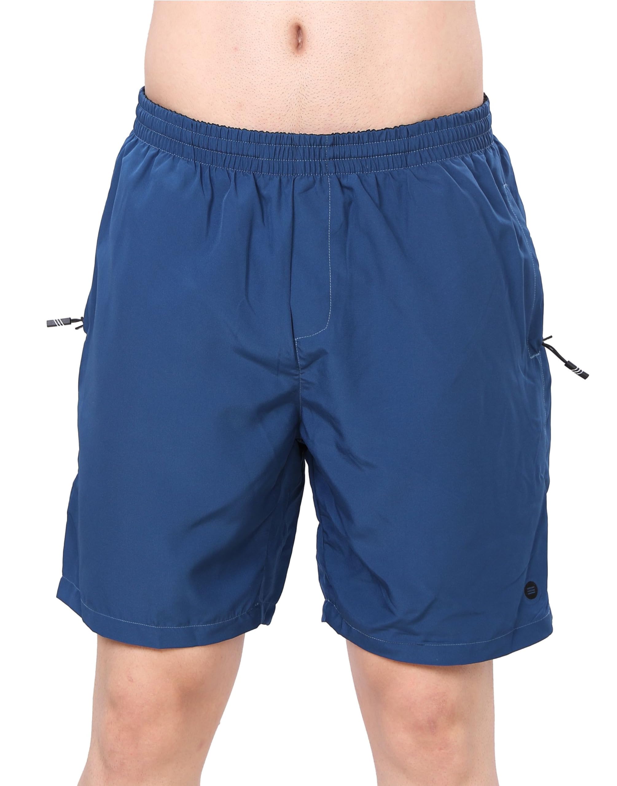lactra Multy Use Shorts - Mens Quick Dry Sport Shorts with Drawstring, Zip Pocket, Support & Shape Retention for Training & More-picture-16