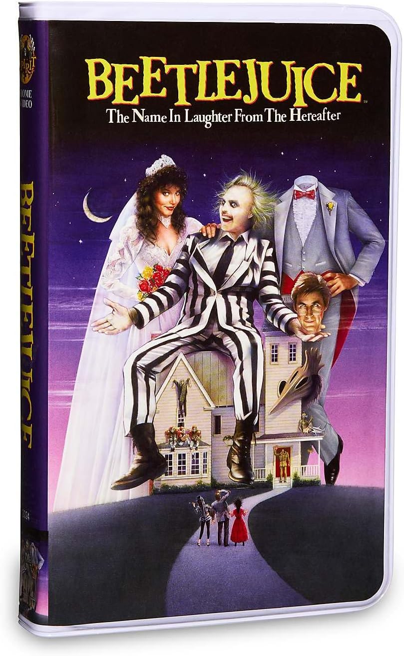 Spirit Halloween Beetlejuice Video Collector Box, Multicolor