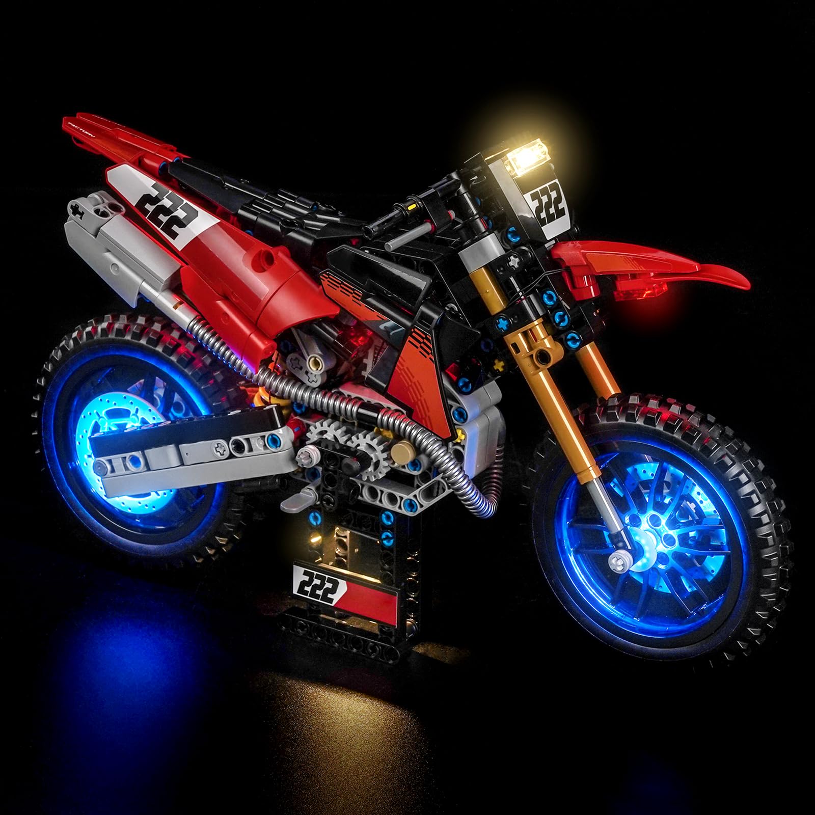 Light Set Compatible with LEGO 42238 Ducati Desmo450 MX Factory Motorcycle