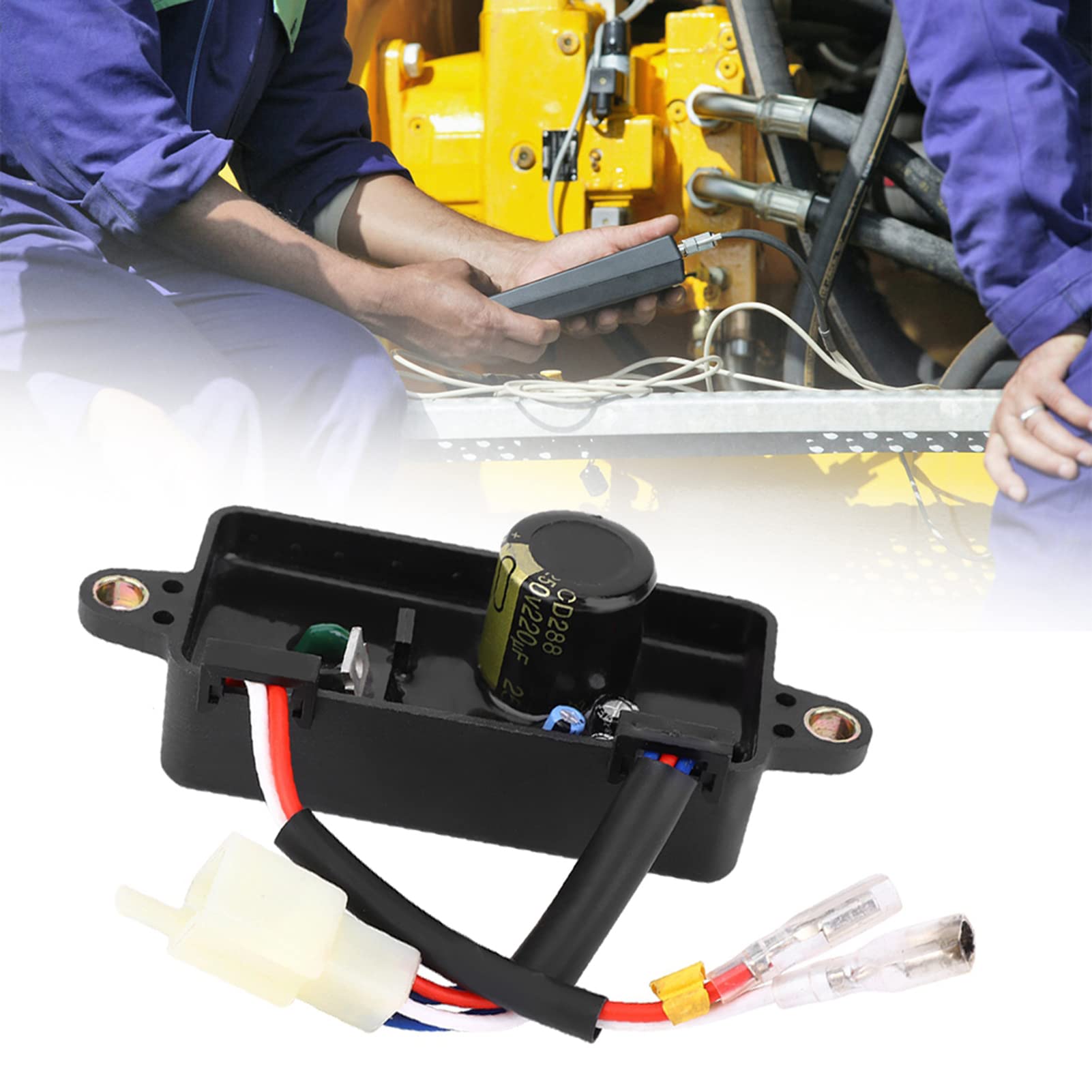 Generatore Monofase 2,8 KW, Regolatore di Pezzi di Ricambio per Stabilizzatore del Regolatore di Tensione, Raddrizzatore di Parti Monofase del Raddrizzatore Automatico AVR,