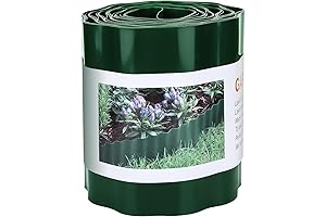 8 Inch Garden Edging Border to Define Your Green Haven