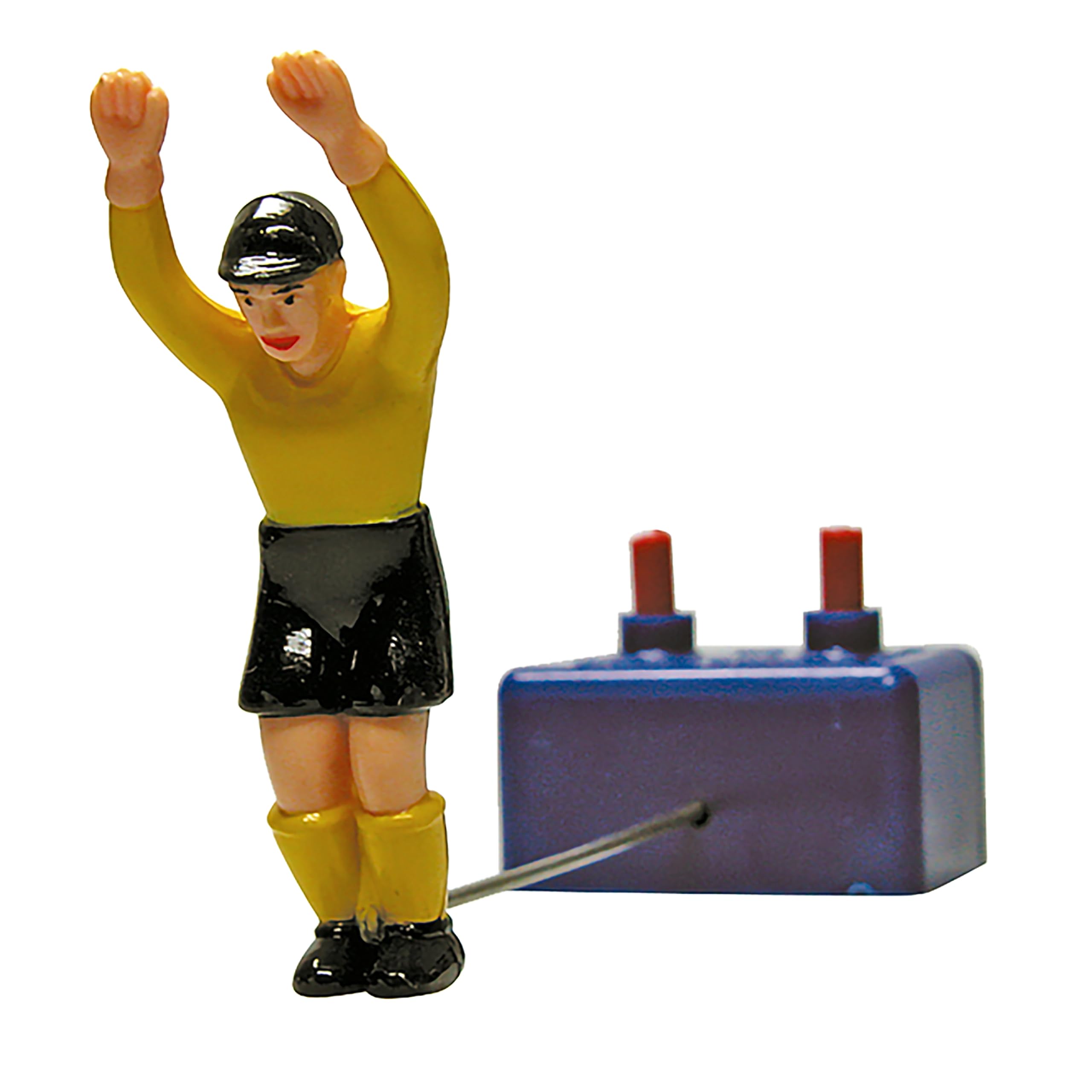 TIPP-KICK Toni the Goalkeeper I Original Football Player Figures Table Football Games I Yellow Jersey
