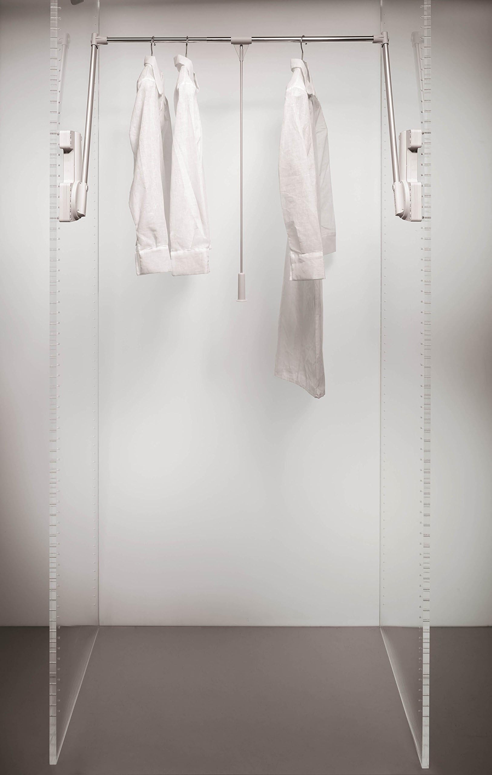 Lltdnze Ausziehbare Kleiderstange - Bis 15 Kg Tragkraft, Verstellbar Für Jeden Schrank