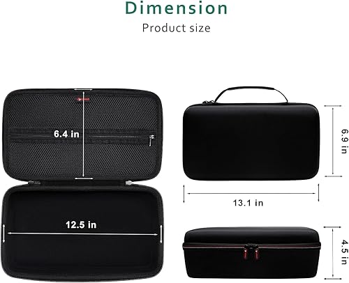 Miniatura 3 de XANAD Estuche rígido para escáner de documentos a color de doble cara Fujitsu ScanSnap iX1300 o Doxie Pro DX400