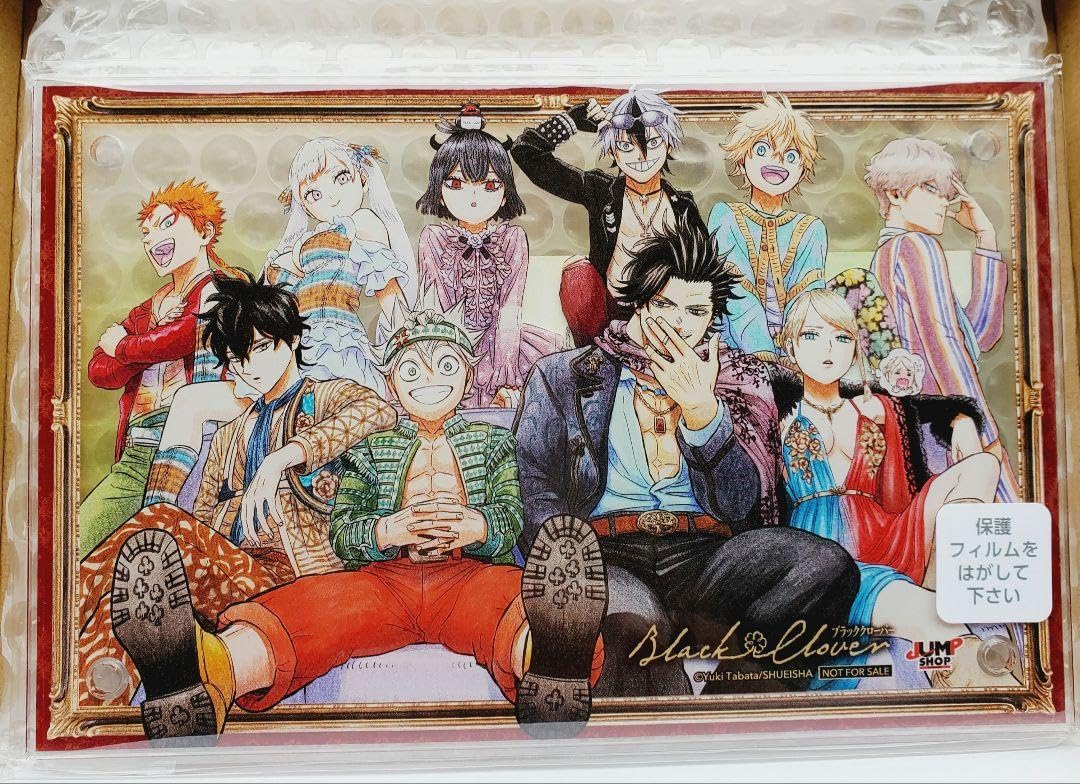 ブラッククローバー　呪術廻戦　ヒロアカ　ハイキュー!!　アクリルプラーク