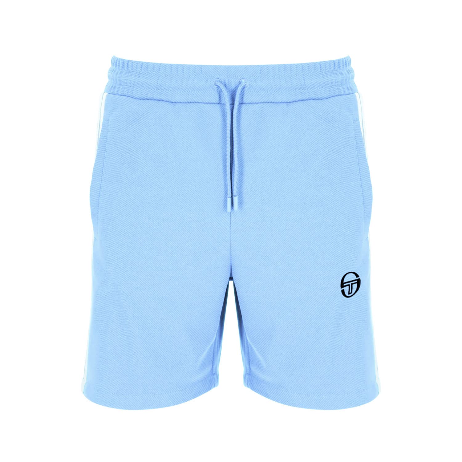 Sergio Tacchini Mens Pietrapertosa Retro Shorts - Blue (As8, Alpha, X_l, Regular, Regular)