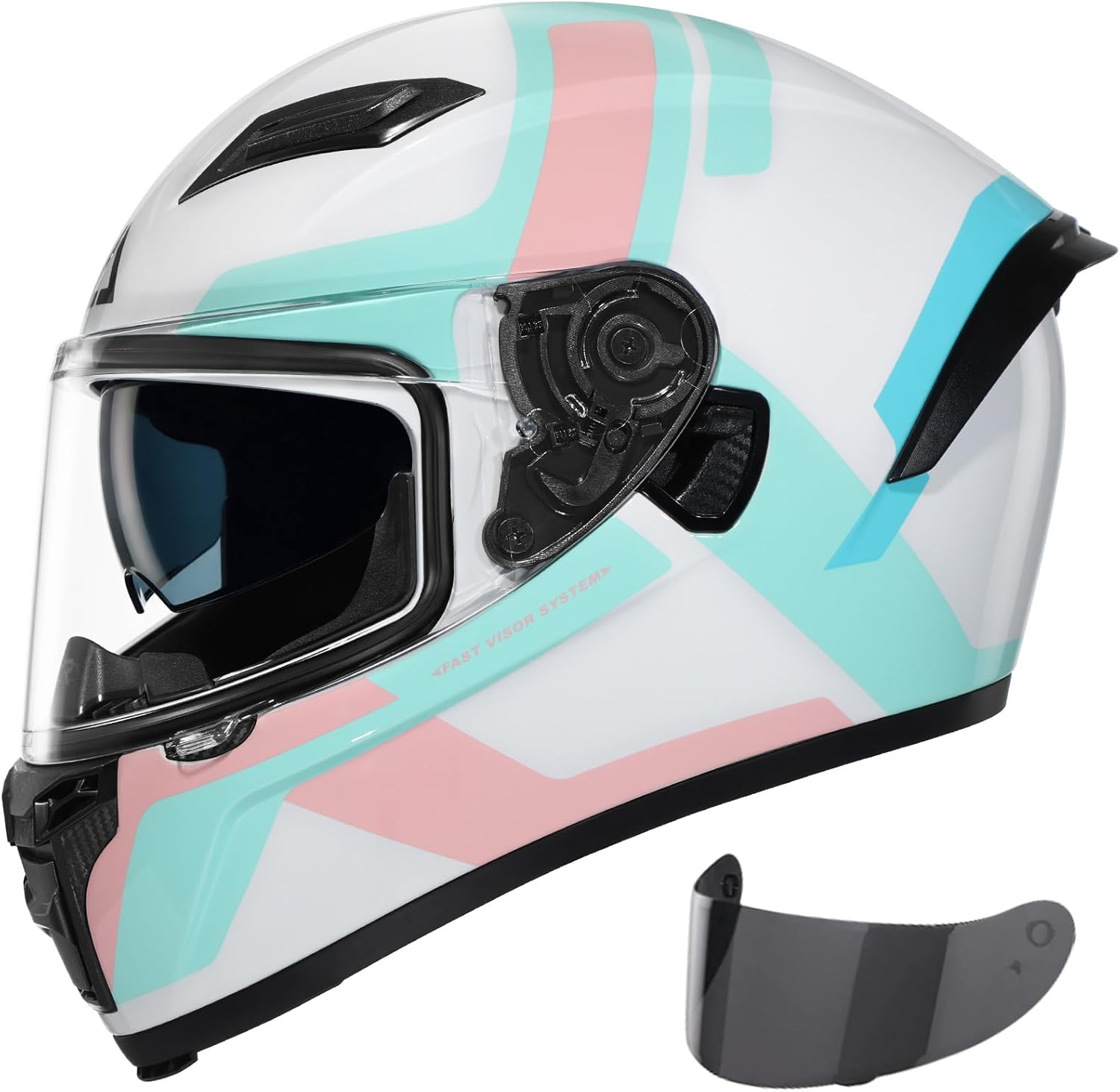 Motorcycle Full Face Helmet for Adults Women