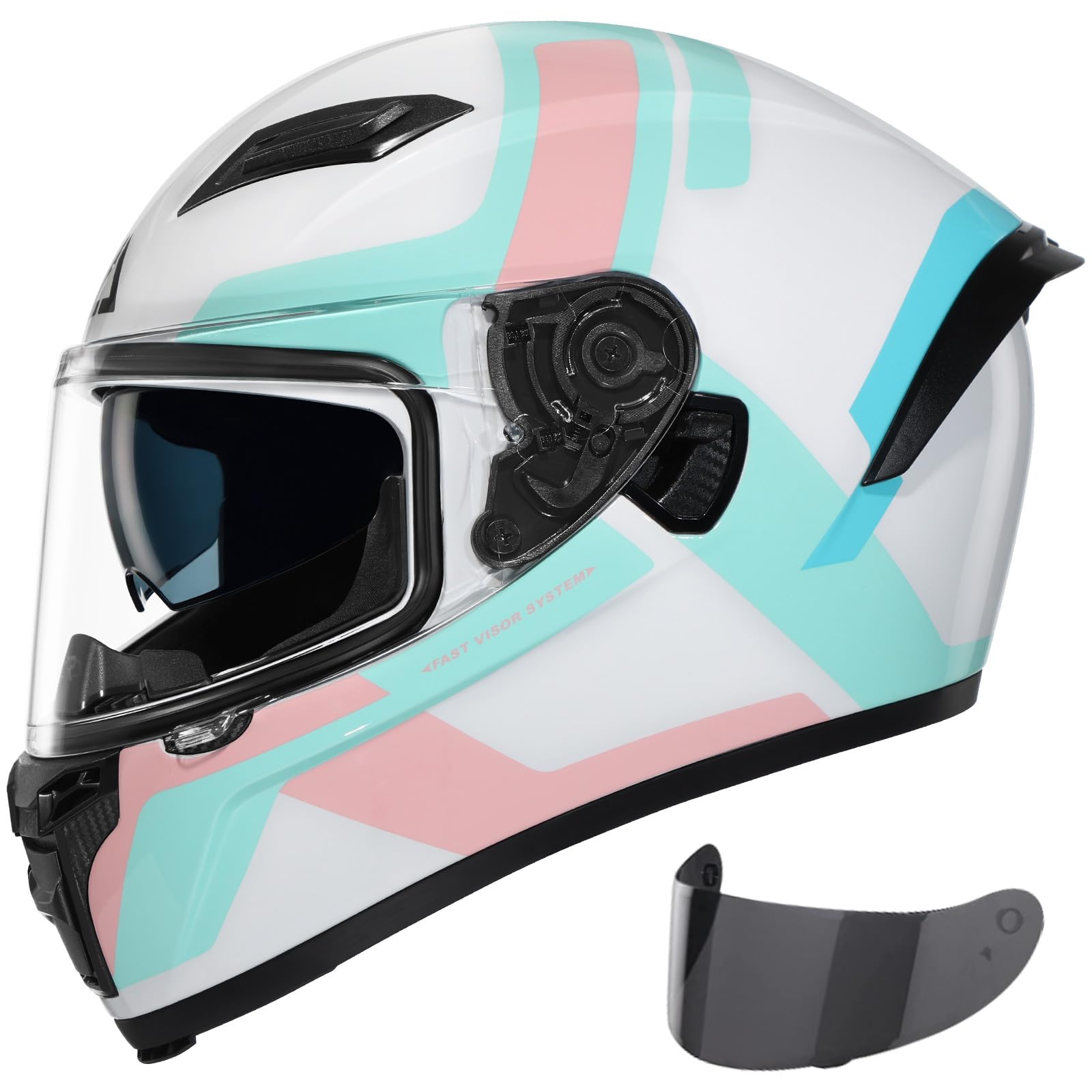 Amazon.com: TRIANGLE Motorcycle Helmets Full face Helmet for