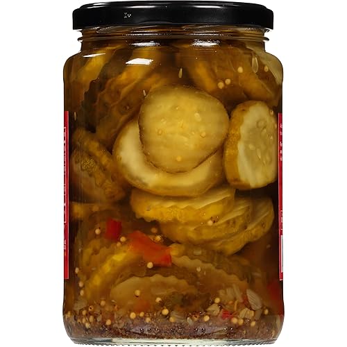 Miniatura 6 de Famous Dave's Signature Spicy Pickles - Tarro de vidrio de 24 onzas (paquete de 3) (patatas fritas de hoja) (paquete de 1)