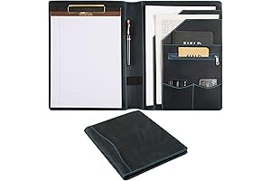 Genuine Leather Left-Handed Padfolio: The Ultimate Portfolio for Southpaws