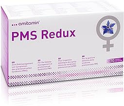 amitamin PMS Redux Complex | Hormone Balance for Women | High Dose | Successfully Clinically Tested | 270 Capsules l Folic Acid, Vitamin B1, B6, B12, D, E Copper and Much More | Pharmacy Quality Since