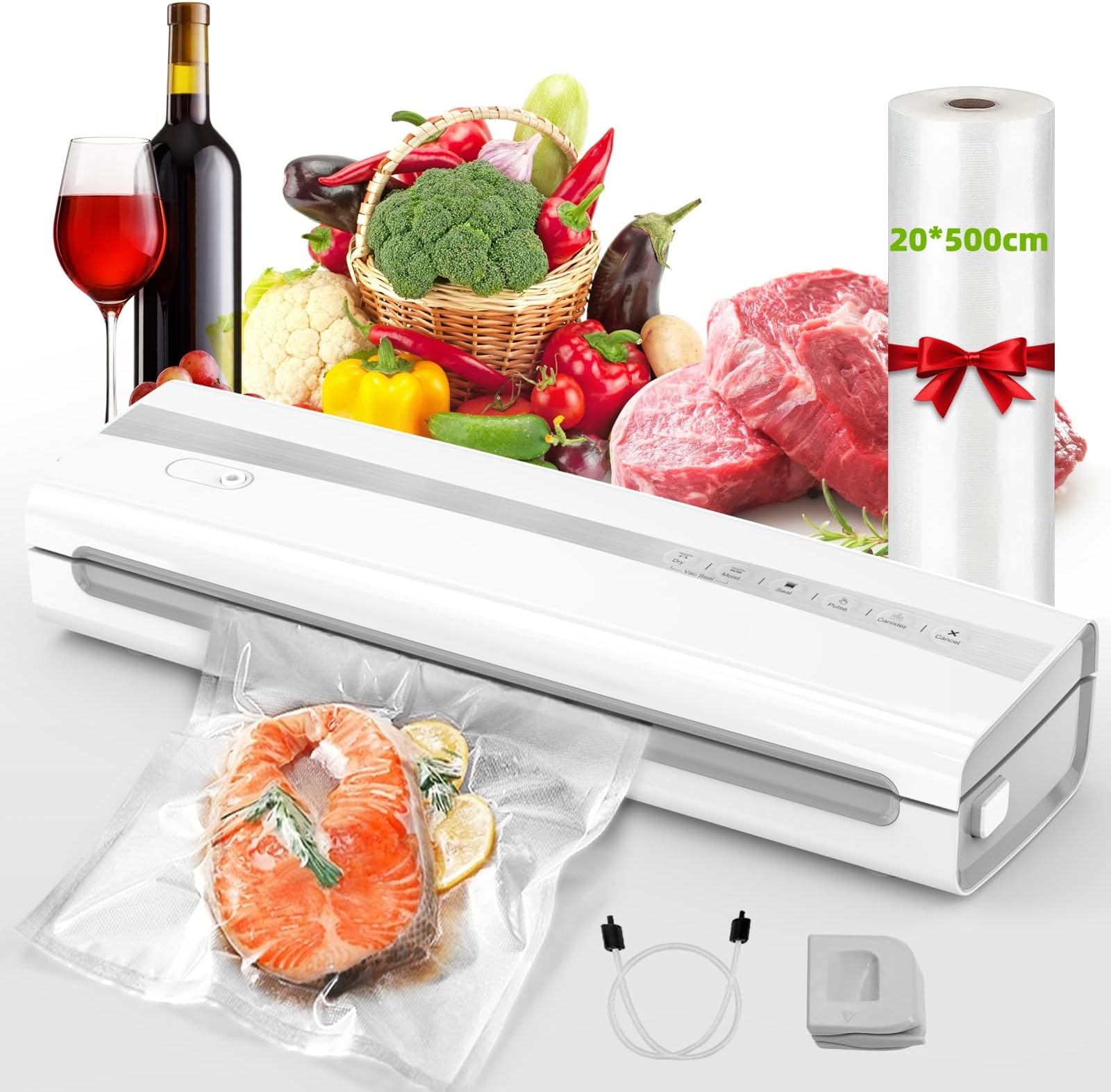 Machine Sous Vide 5 En 1 Avec Modes Sec Et Humide, Pour La