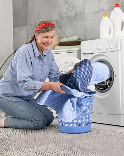 Miniatura 24 de Almohadillas de cama antideslizantes para incontinencia lavables de 36 x 72 pulgadas, almohadillas de cama impermeables para adultos, lavables