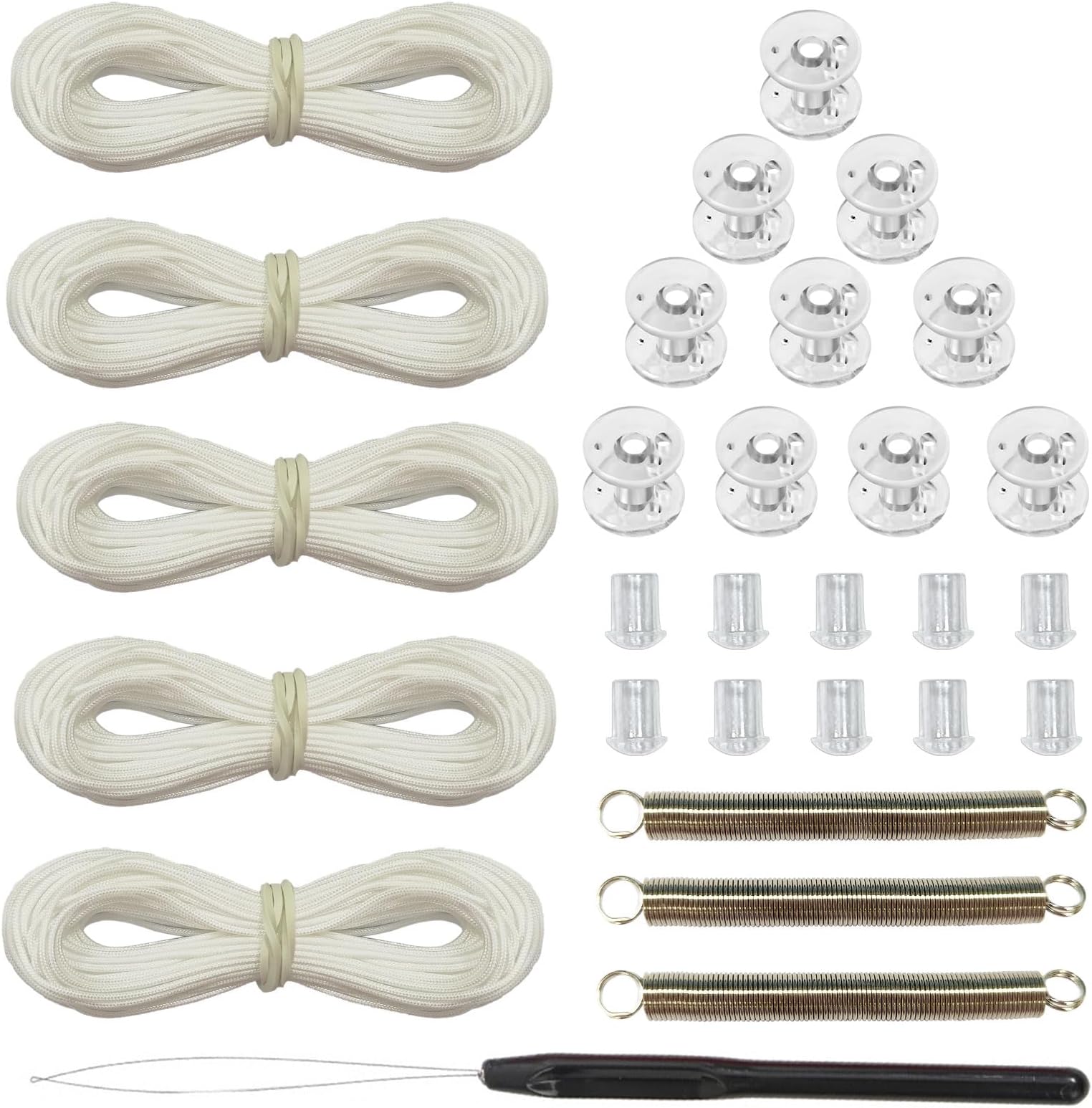 SVICCOOKQ RV Window Shade Restringing Kit Pleated Shade