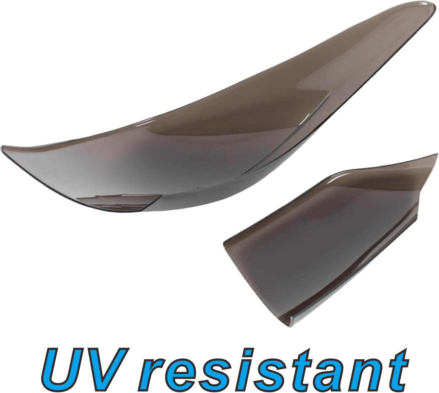 Smoked Black Tail Light Lamp Tint Cover Guard Trim Decoration Exterior Accessories for Infiniti Q50 2014-2017 Easy Installation