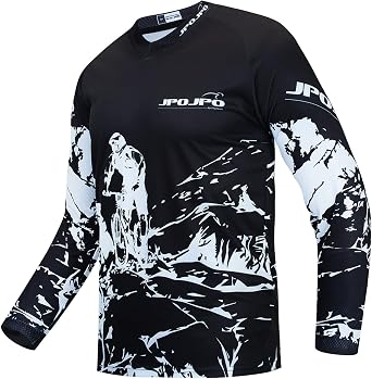 Weimostar Dirt Bike Jersey Youth Long Sleeve Off-Road Motocross Downhill Cycling t Shirt MTB Bicycle Biking Top for Boy Girl