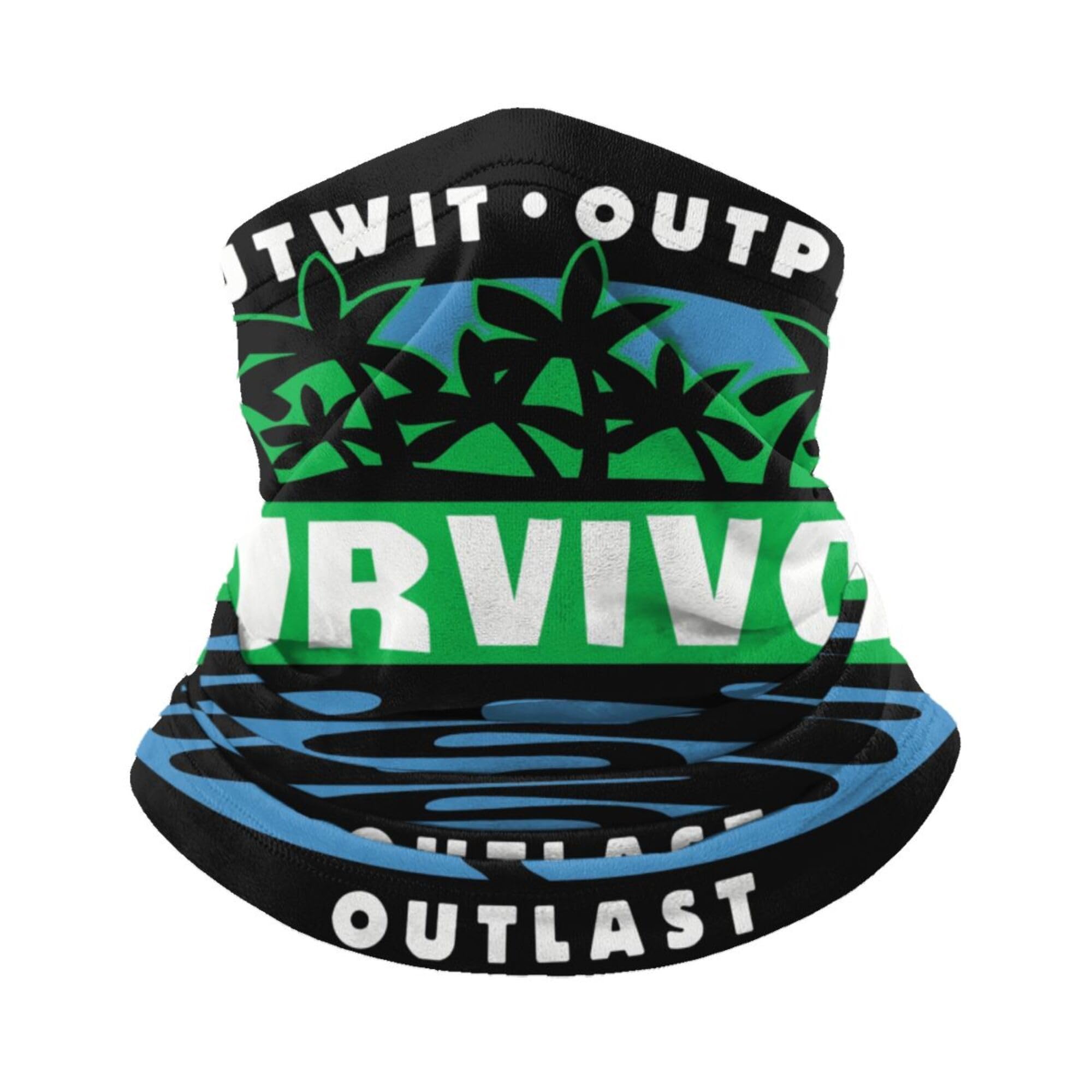 ZIUZCNGTUE Headband & Neck Gaiter Face Cover, Uv Protection, Lightweight & Breathable, Ski Mask For Outdoor Activities One Size