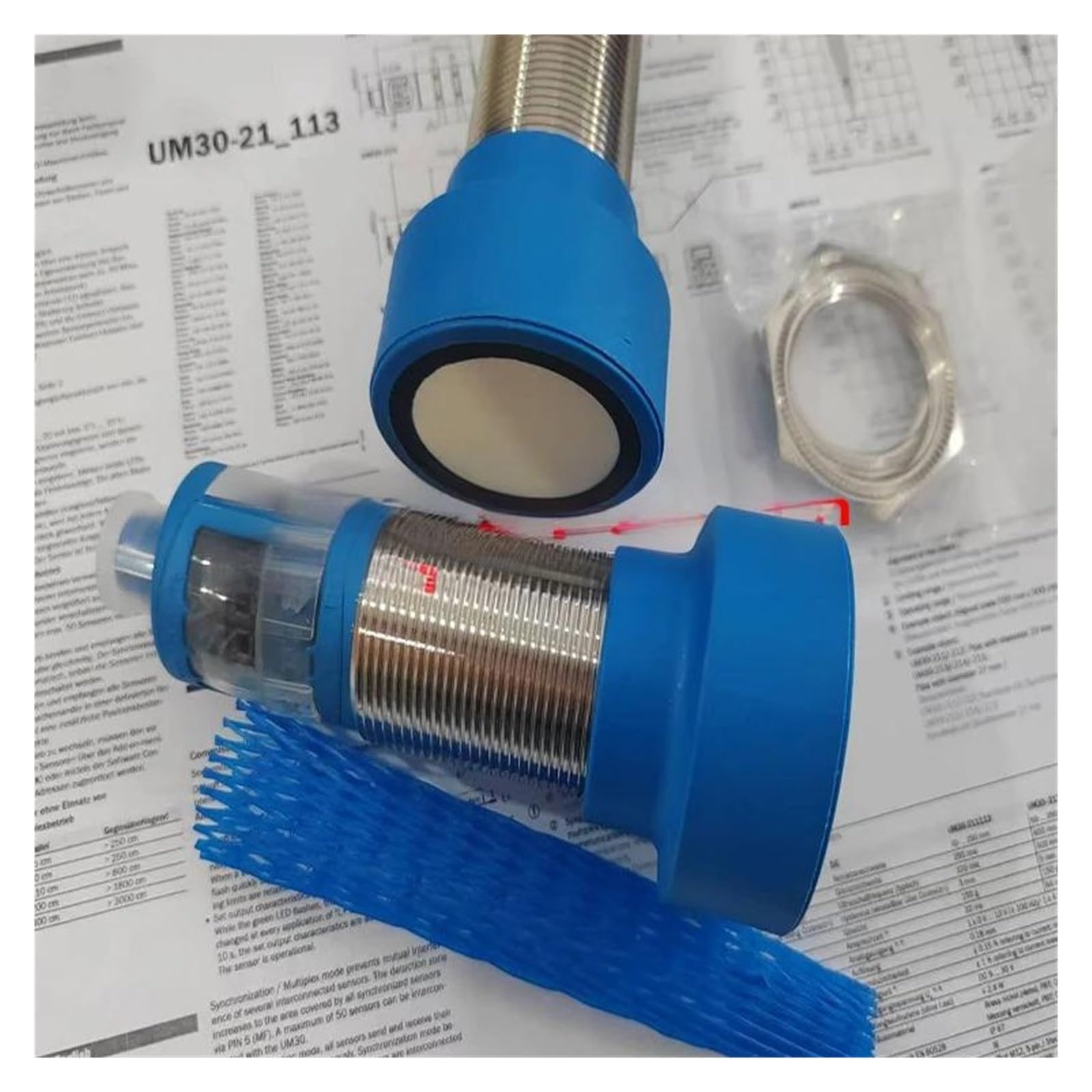NACODLUL 1pcs UM30-14113S02 UM30-15113 UM30-13113 UM30-14111 UM30-211114 UM30-21211B UM30-212115 UM30-212114 sensor(UM30-14111)