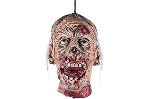 Halloween Zombie Head Pendant: Your House's Enigmatic Guest