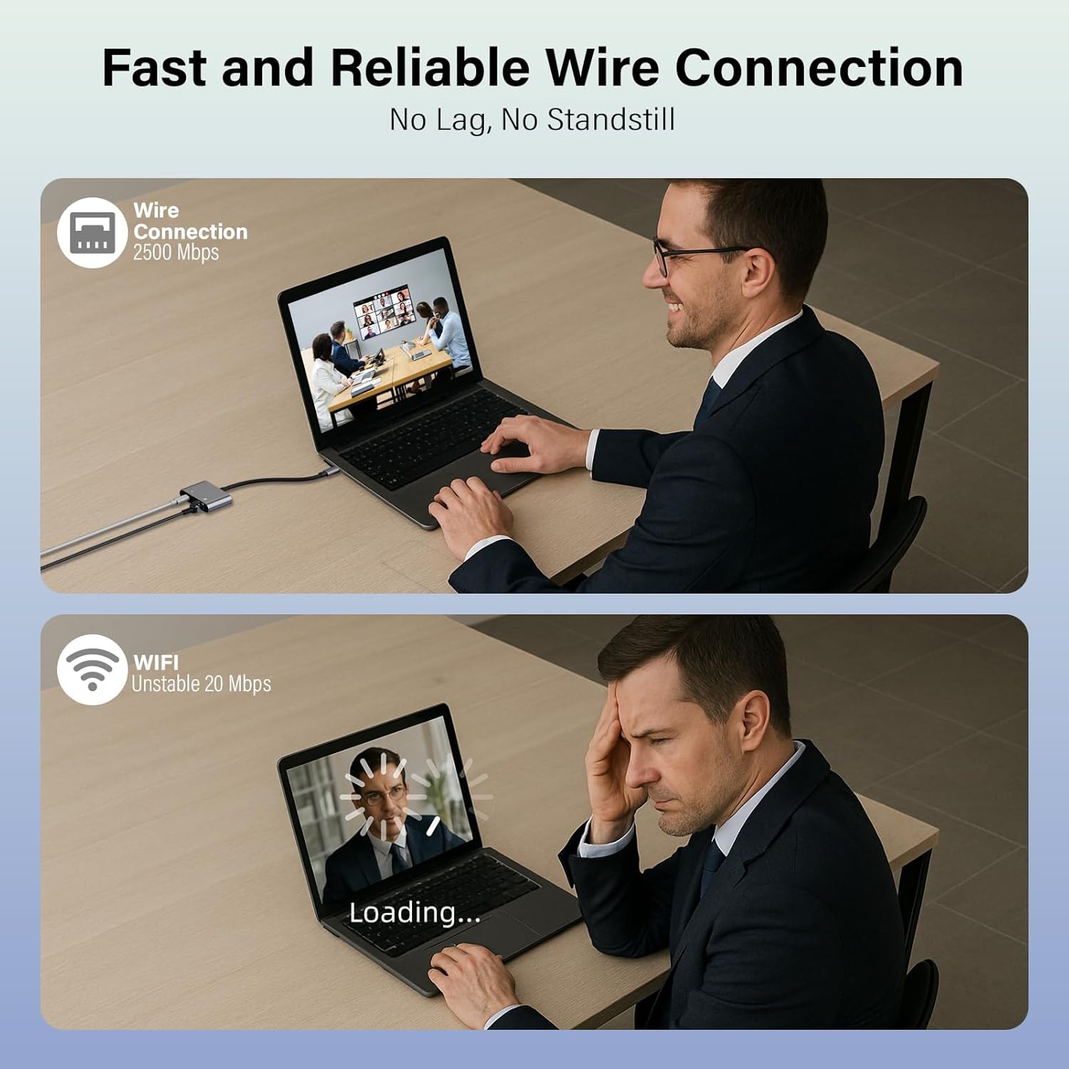 USB C to Ethernet Internet Adapter 2.5Gbps, 2-in-1 Aluminum Type C 3.1 to RJ45 LAN Network Adapter with 60W USB-C PD Charging Port for iPhone 17/16/15, iPad,Galaxy,Laptop,PC, MacBook,Switch