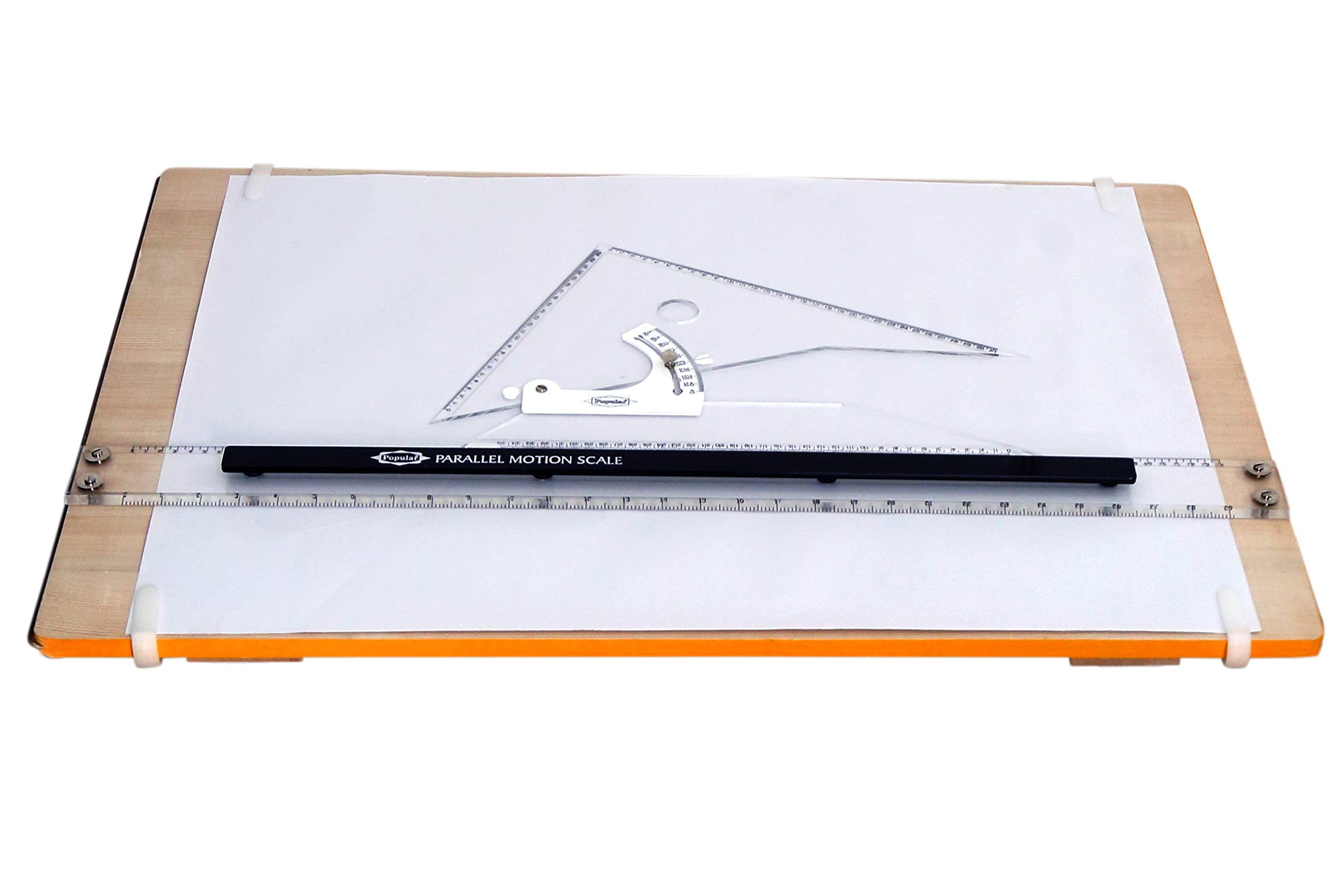 POPULAR Adjustable Set Square – Inking Edge – Sides Beveled