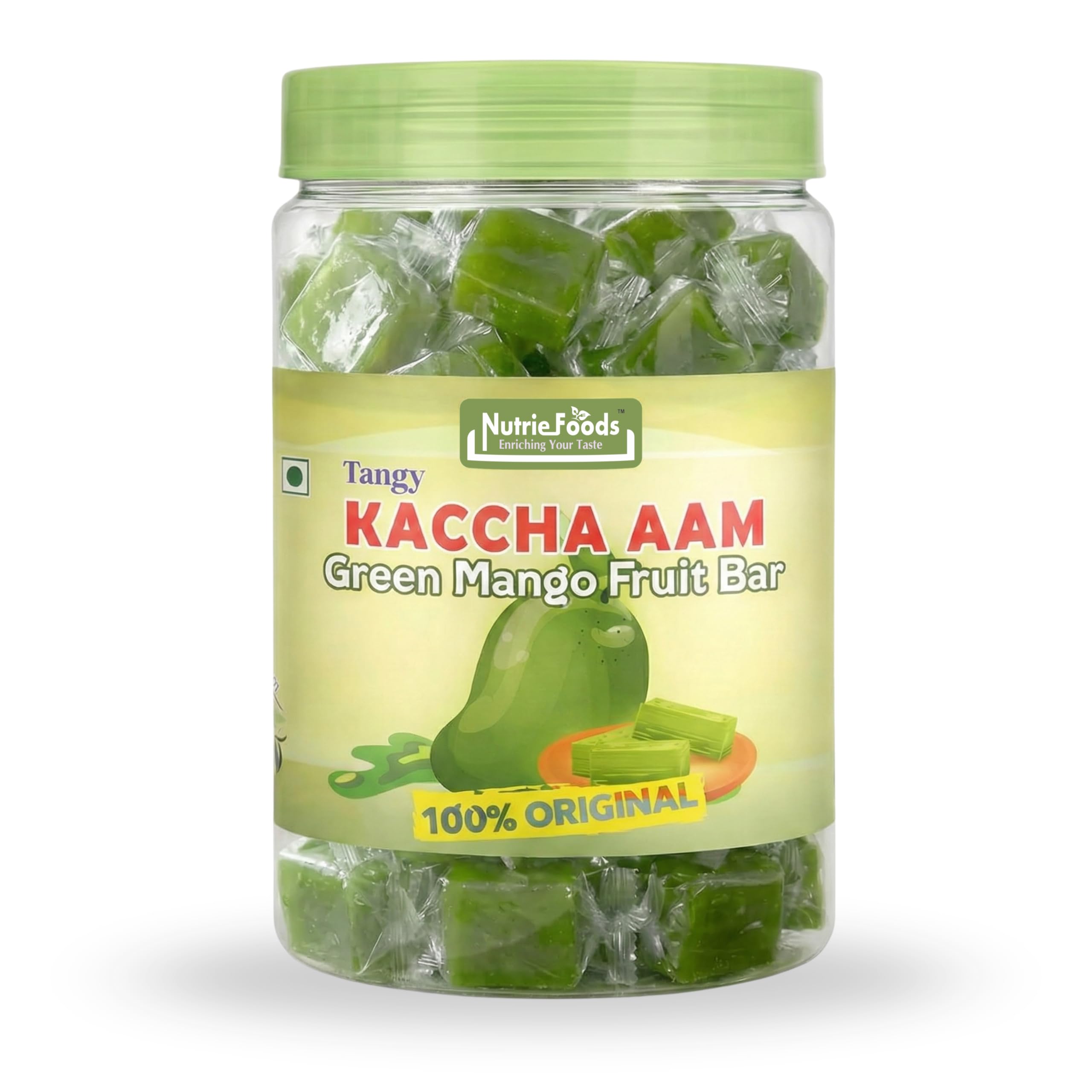 Enriching Your Taste Kaccha Aam | Green Mango Fruit Bar | 100% Natural Fruit Candy | Premium Raw Mango Toffee (400gm)
