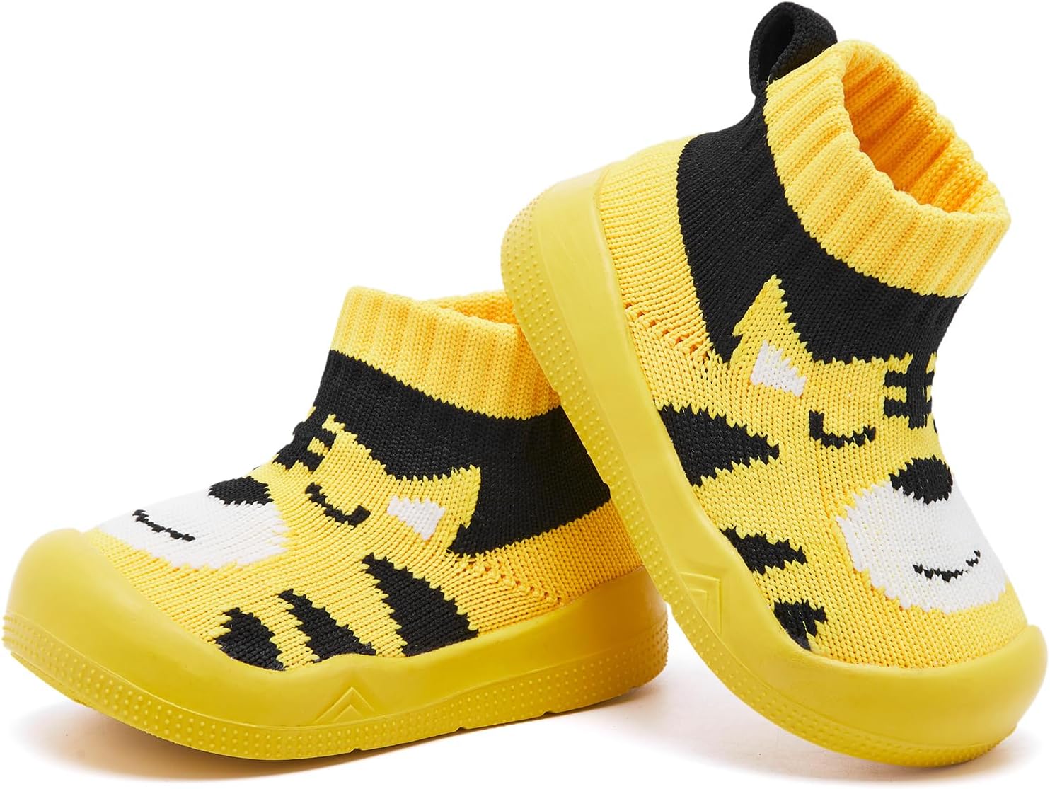 Engtoy Baby Sock Shoes Baby Walking Shoes Infant Non-Slip Breathable Slippers with Soft Rubber Sole Baby Boys Girls Slip On Sneakers - Image 4