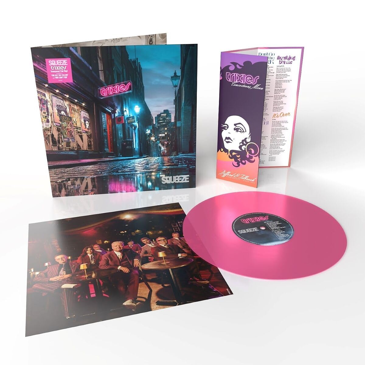 Trixies (Transparent Pink 140g vinyl) [VINYL]