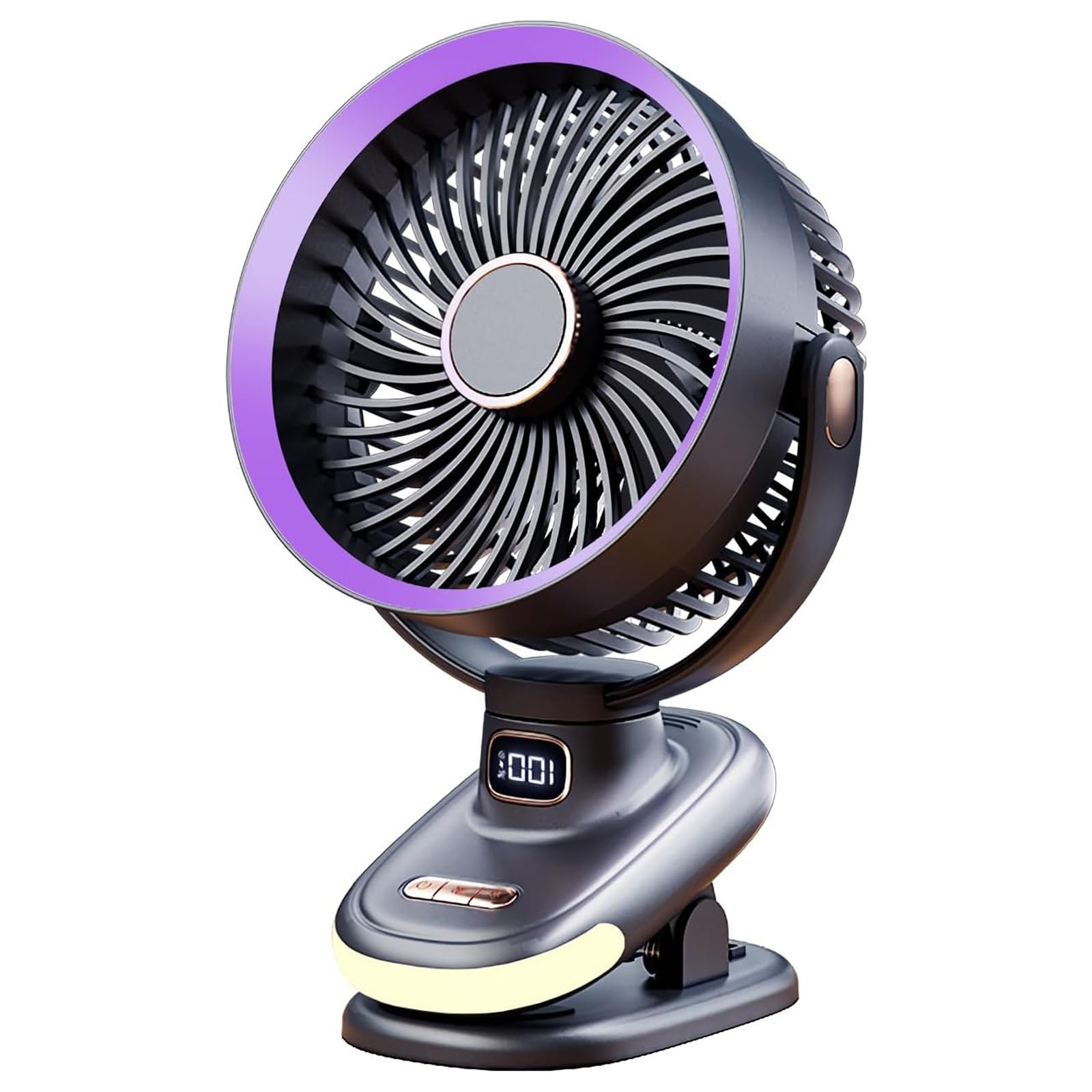 Photo 1 of SAYTAY Portable Clip-On Fan with Night Light