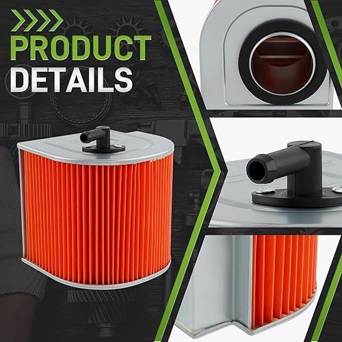 Miniatura 2 de Filtro de aire 17211-KR3-600 compatible con Honda CA125  CMX250  Compatible con Rebel 250 CMX250C  Compatible con Rebel CA250 Filtro de aire Element