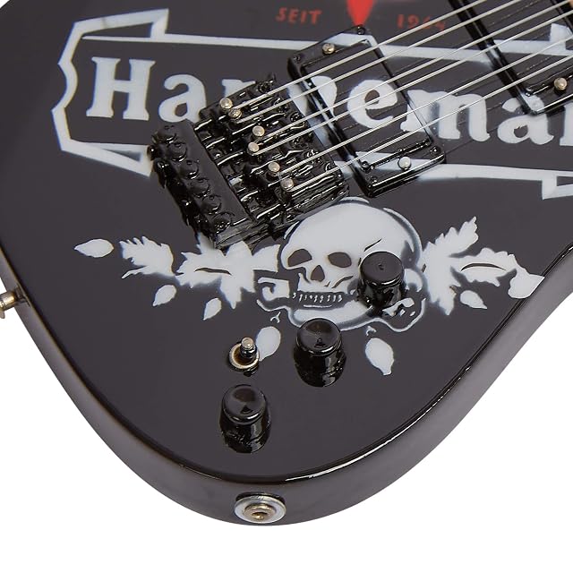Foto 4 de 4 de Axman Jeff Hanneman - Réplica de guitarra en miniatura, regalos musicales, escala 1/4 hecha a mano, incluye…