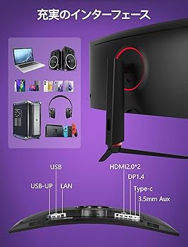 Amazon.co.jp: Jlink モニター 34インチ ウルトラワイド 3440*1440P