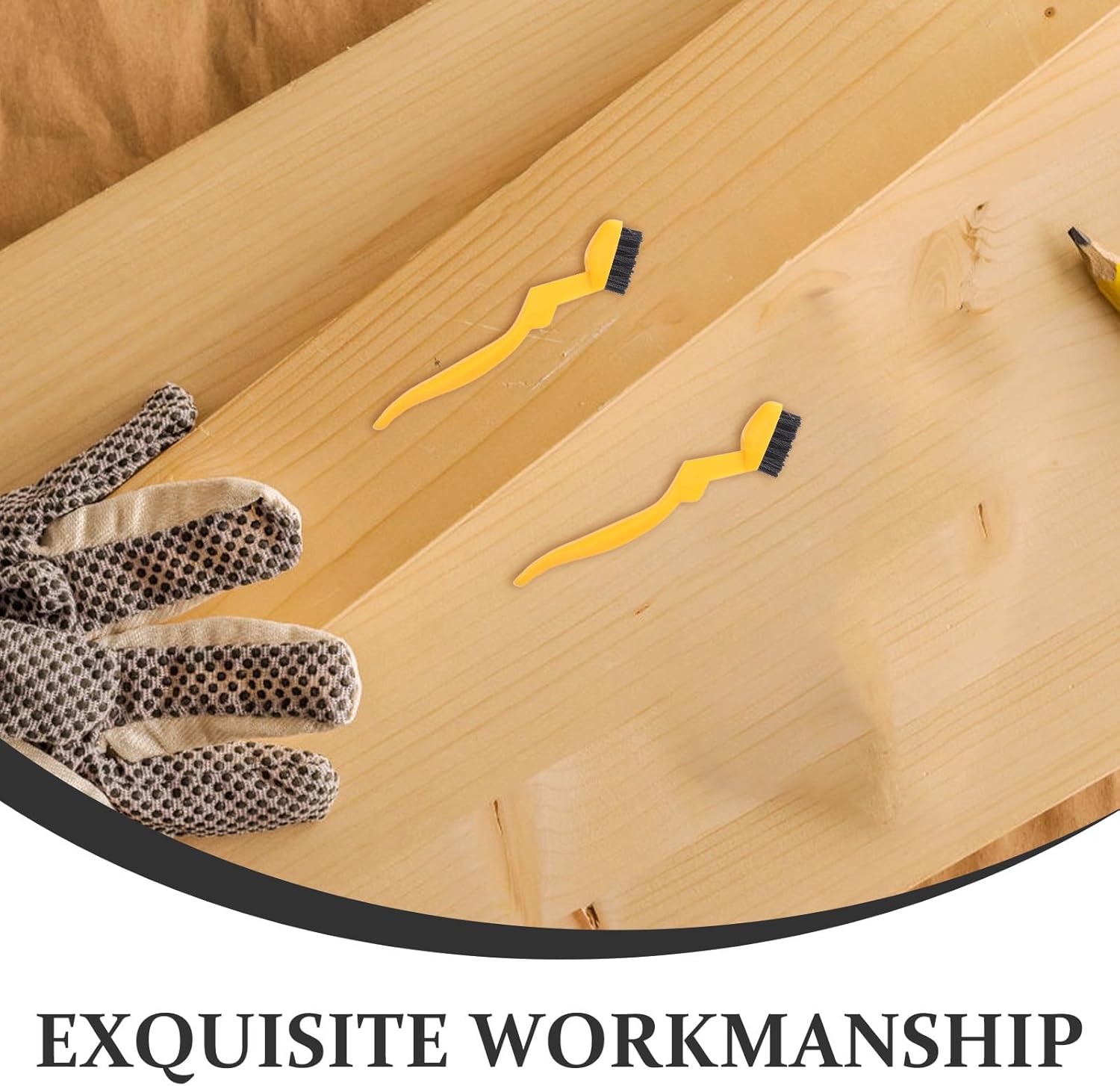 30pcs Nylon Scrub Brush - Crevice Cleaning Brush - Non Scratch Nylon Bristles - Groove Cleaning Tool - Ergonomic Grip for Kitchen Bathroom