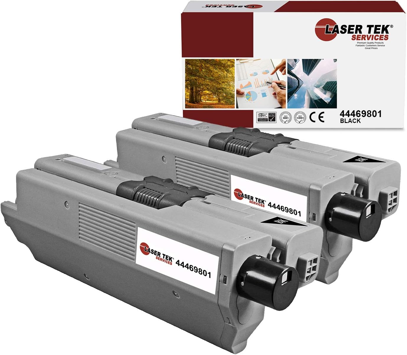 Toner Compatibile Rigenerato Per C310/C330/C510/C530 BK - Foto 2