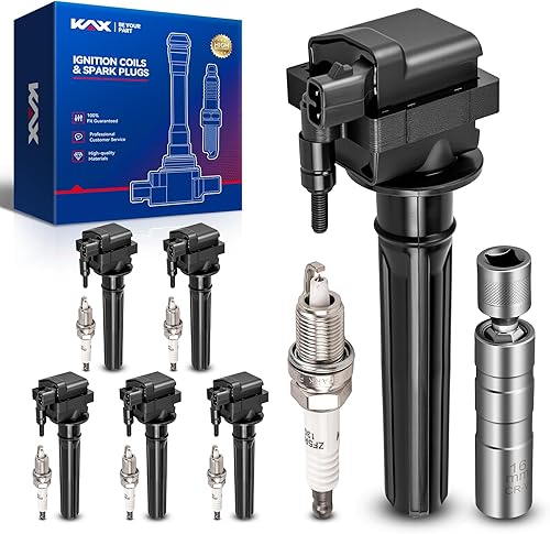 Miniatura 29 de KAX Paquete de 4 bobinas de encendido para Chevrolet Equinox 2010-2017 2.4L, Malibu 2007-2014 2.4L/2.2L, GMC Terrain 2010-2017 2.4L, cobalto