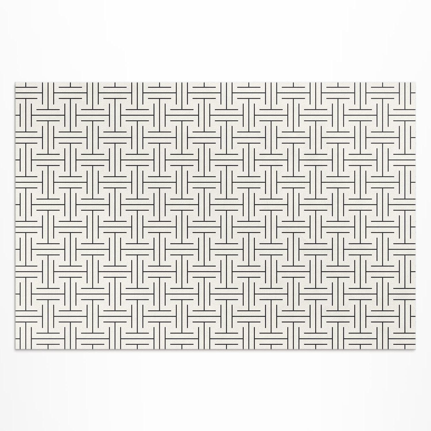 Tapis de balcon imperméable et résistant décoloration en PVC
