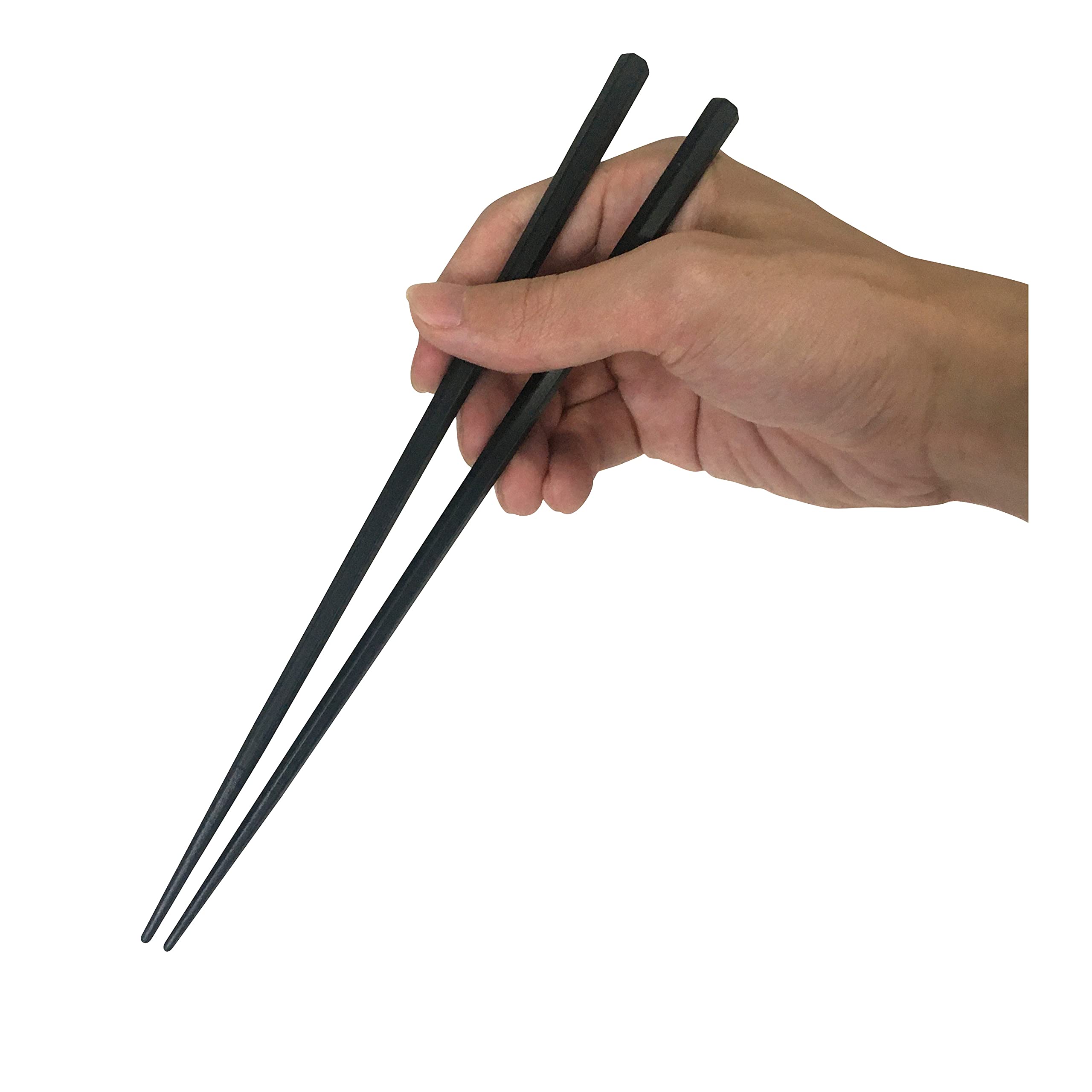 Amazon｜大黒工業 六角 箸 23cm 黒 10膳セット 業務用 リユース SPS