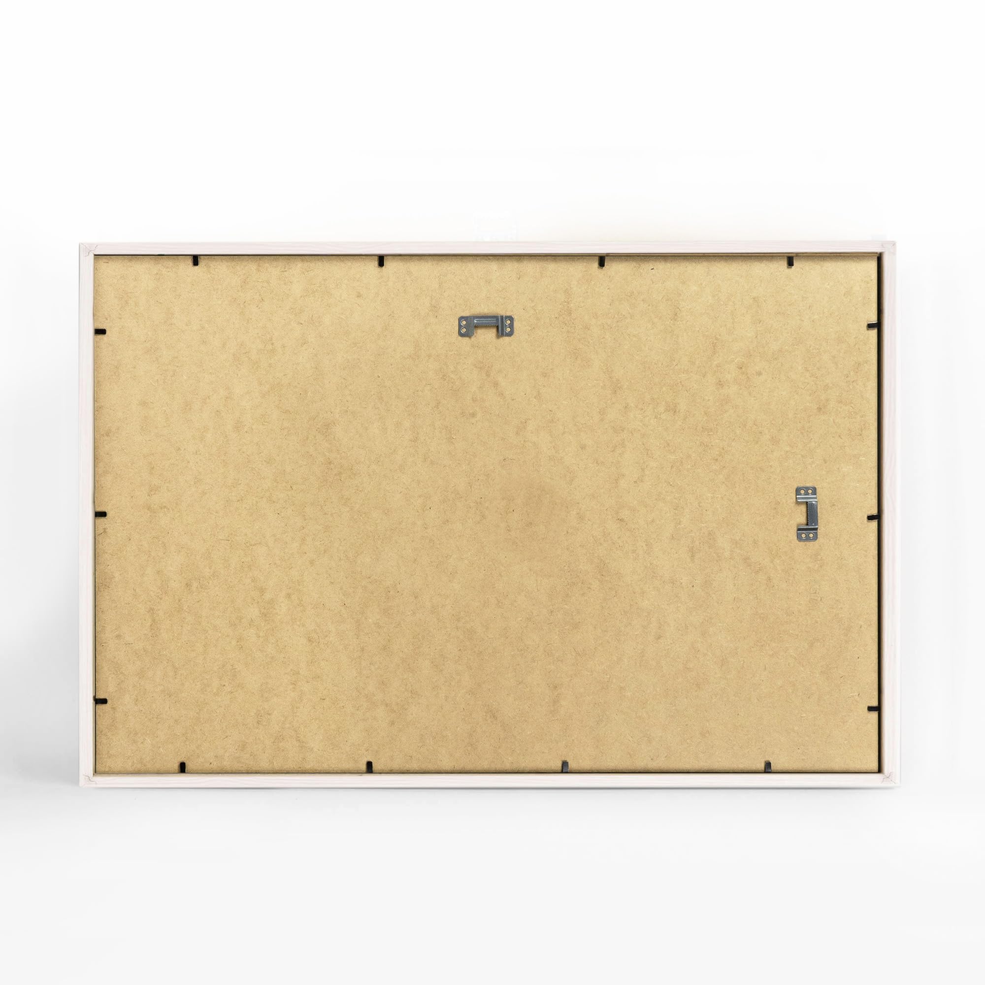 Bilderrahmen Das Erste Jahr, Monat für Monat Fotocollage, 40x60 cm, Rechteckig, Modern Rustikaler Stil, Giraffen-Design, Kinderzimmer Deko mit Passepartout Weiß