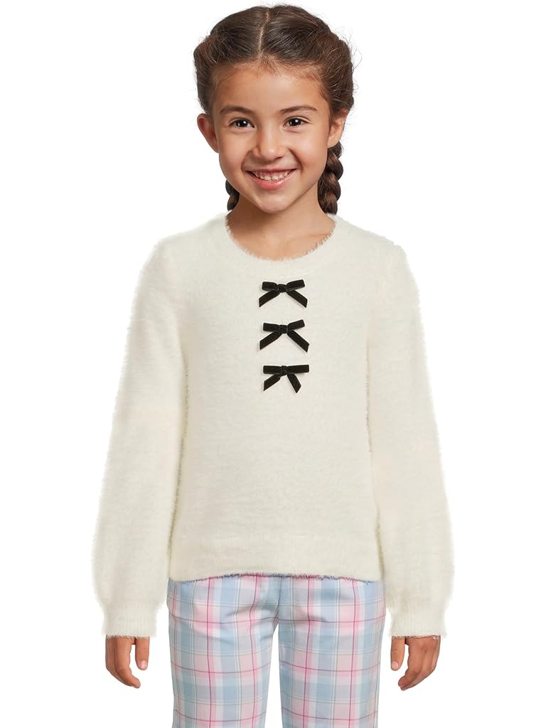 Bone Janie and Jack Fuzzy Mini Bow Sweater (Toddler/Little Kids/Big Kids)