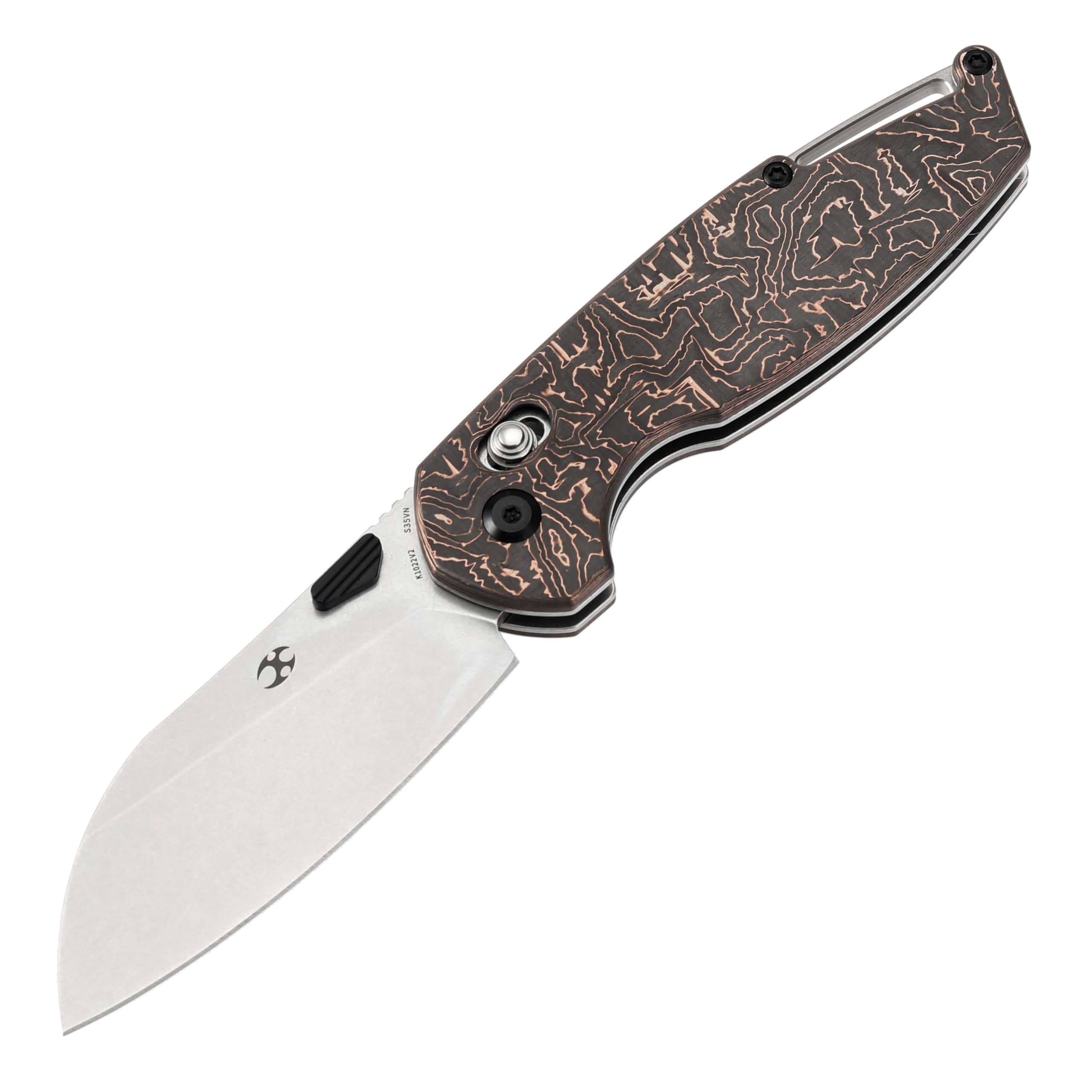 Amazon.com : KANSEPT Model 6 Folding Knife, 3.1'' Stonewashed CPM
