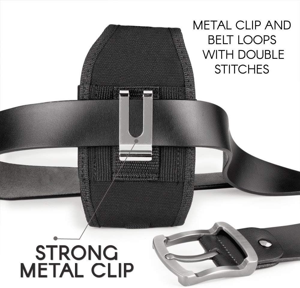 AGOZ Case for Google Pixel 10, 9, 8, 7, 6, Pixel 6 PRO, Pixel 5A 5G, Pixel 4A 5G, Pixel 4 XL, Pixel 3A XL, Rugged Holster Pouch Cover w/Metal Clip Belt Loops (to fit W/OTTERBOX Defender, Commuter) - Image 5