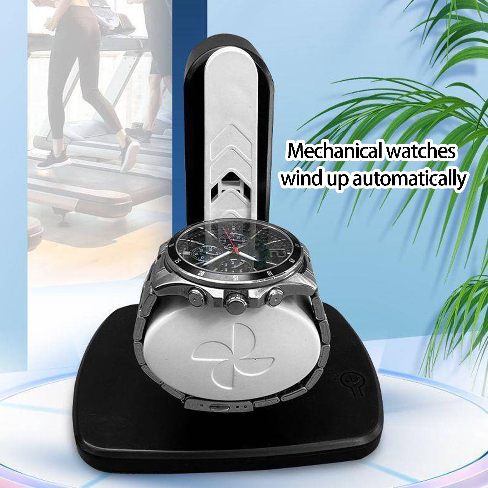 Remontoir de montre pour montres automatiques, compteurs de pas de haute précision, shaker, traqueurs de fitness et montres connectées