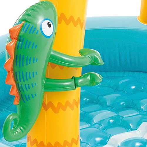 Miniatura 6 de Intex Tropical Island 58417NP - Piscina inflada para bebé, 40.2 in x 33.9 in