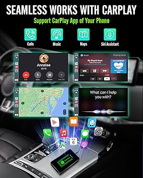 Apple - goe_k  Flgocexs Wireless CarPlay Adapter for Apple Device,Stable
