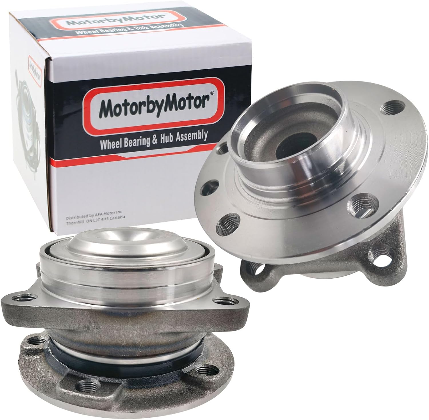 MotorbyMotor 512514 Rear Wheel Hub and Bearing Assembly 2WD Fits for 2015-2017 Chrysler 200, 2014-2019 Jeep Cherokee-2pc