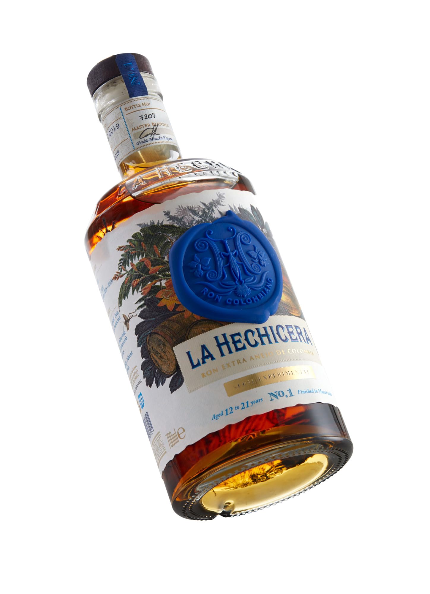 La Hechicera Serie Experimental N.1 Ron Extra Añejo de Colombia - 700 ml