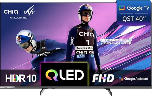 CHiQ TV Connectée 40 Pouces FHD QLED Pro Google TV (L40QST)